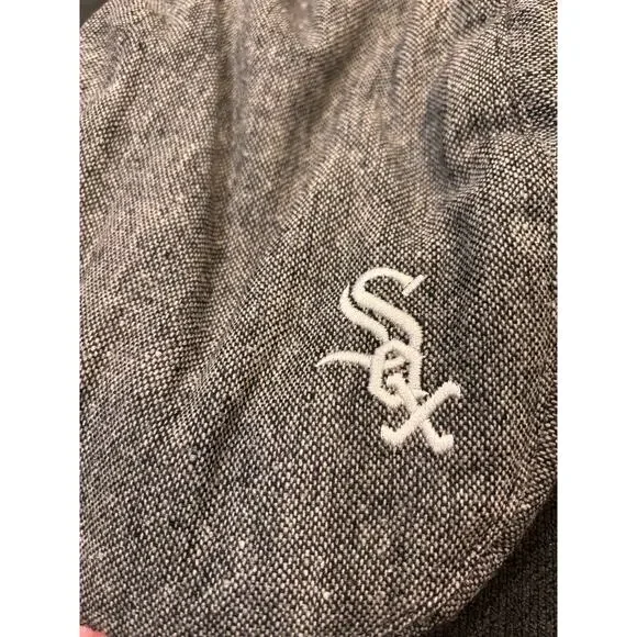 Chicago white Sox gray tweed newsboy hat kick 10 brand Jameson Irish whiskey. - Picture 5 of 6